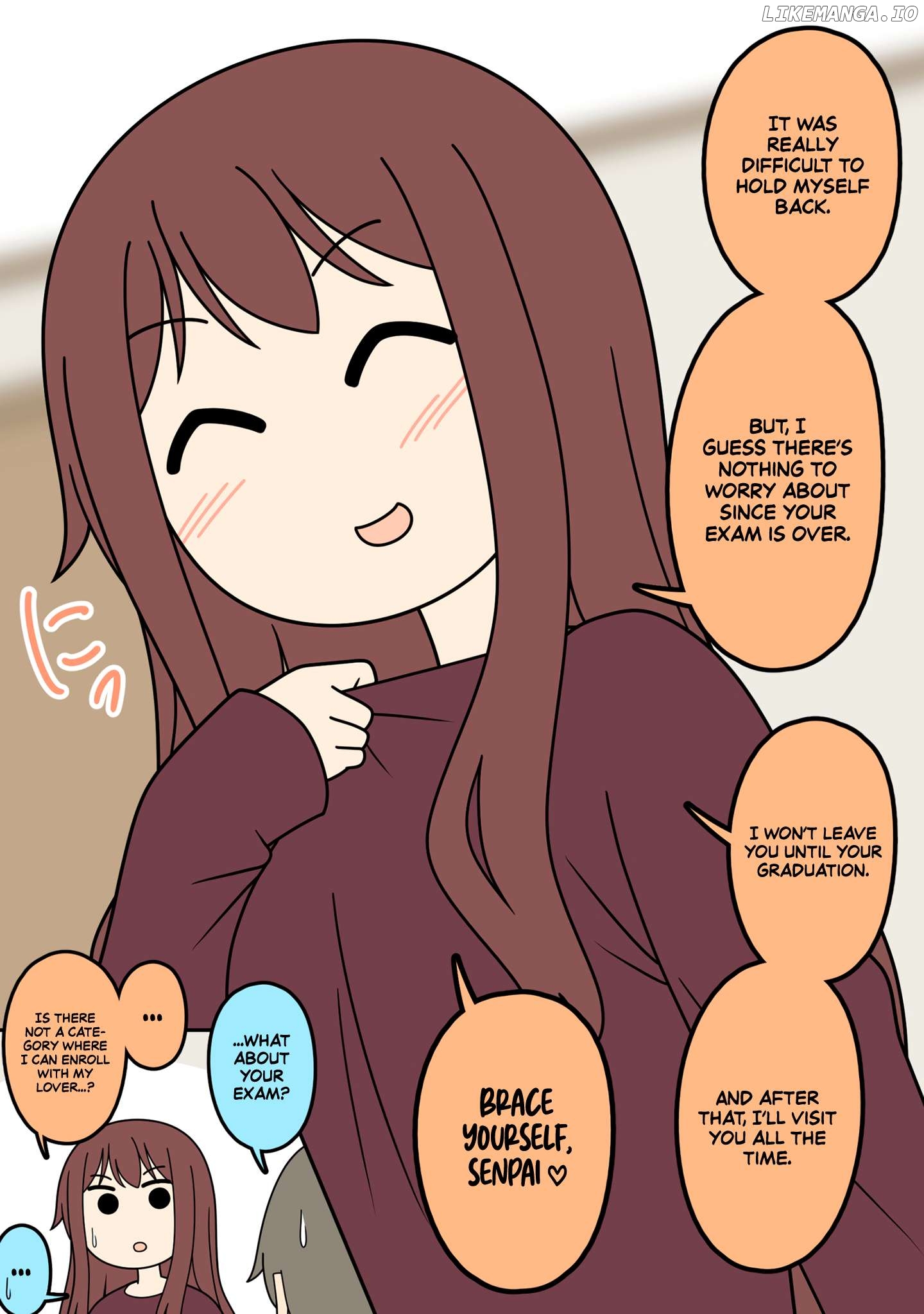 Tsukiatteinai Senpai To Kouhai Chapter 25 - page 4